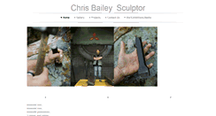 Desktop Screenshot of chrisbaileysculpture.com